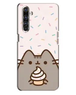 Чехол для Realme X50 Pro с картинкой «Пушин с кексом» Чехол для Realme X50 Pro с картинкой «Пушин с кексом»