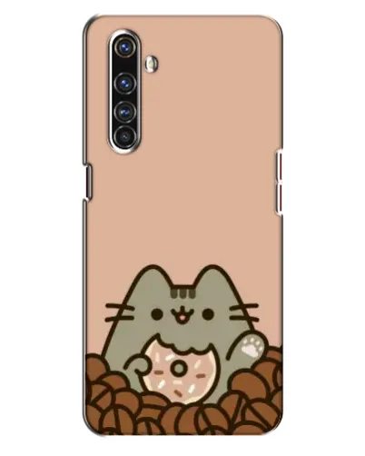 Чехол для Realme X50 Pro с картинкой «Кофейный Пушин»