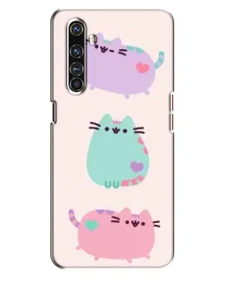 Чехол для Realme X50 Pro с картинкой «Pusheen трио» Чехол для Realme X50 Pro с картинкой «Pusheen трио»