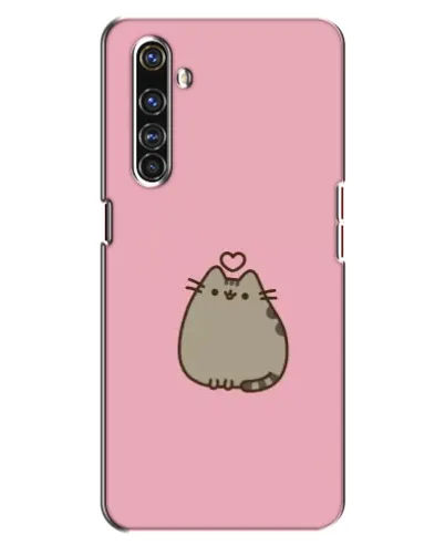 Чехол для Realme X50 Pro с картинкой «Pusheen сердце»