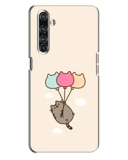 Чехол для Realme X50 Pro с картинкой «Пушин на шариках»