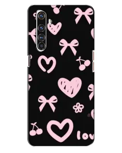 Чехол для Realme X50 Pro с картинкой «Сатиновый бант»