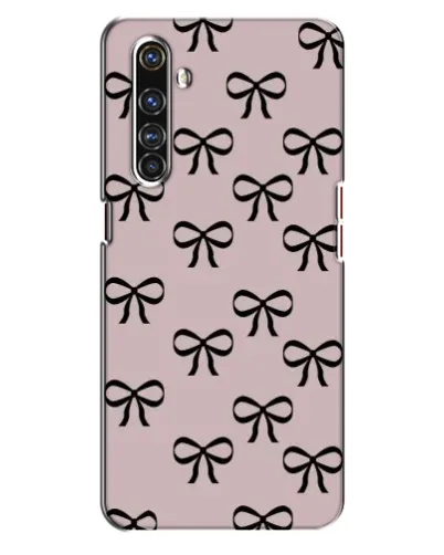 Чехол для Realme X50 Pro с картинкой «Черные бантики» Чехол для Realme X50 Pro с картинкой «Черные бантики»