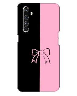 Чехол для Realme X50 Pro с картинкой «Половинки банта»