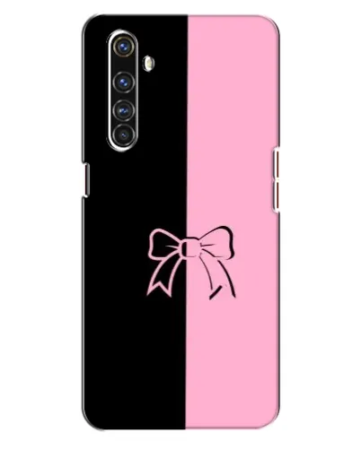 Чехол для Realme X50 Pro с картинкой «Половинки банта» Чехол для Realme X50 Pro с картинкой «Половинки банта»