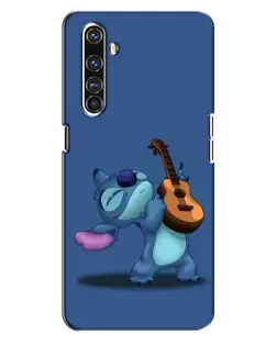 Чехол для Realme X50 Pro с картинкой «Стич с укулеле»
