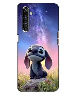 Чехол для Realme X50 Pro с картинкой «Стич на рассвете»