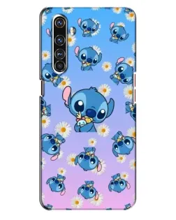 Чехол для Realme X50 Pro с картинкой «Паттерн со Стичем»