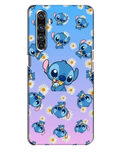 Чехол для Realme X50 Pro с картинкой «Паттерн со Стичем»