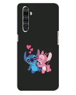 Чехол для Realme X50 Pro с картинкой «Анжел целует Стича»