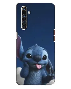 Чехол для Realme X50 Pro с картинкой «Стич в облаках»