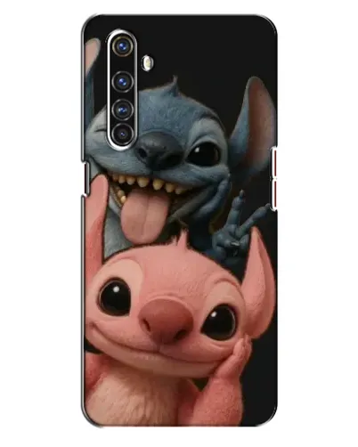 Чехол для Realme X50 Pro с картинкой «Стич и Ангел»