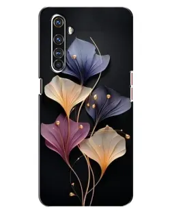 Чехол для Realme X50 Pro с картинкой «Лиловые цветы грации»