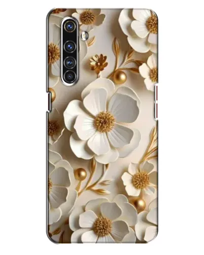 Чехол для Realme X50 Pro с картинкой «Белие бумажние цвети» Чехол для Realme X50 Pro с картинкой «Белие бумажние цвети»