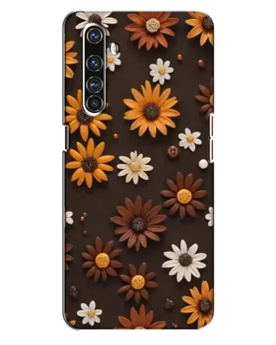 Чехол для Realme X50 Pro с картинкой «Узор из маленьких подсолнухов» Чехол для Realme X50 Pro с картинкой «Узор из маленьких подсолнухов»