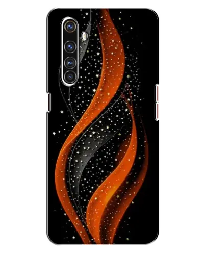 Чехол для Realme X50 Pro с картинкой «Огненная звездная волна»