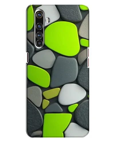 Чехол для Realme X50 Pro с картинкой «Яркая неоновая галька»