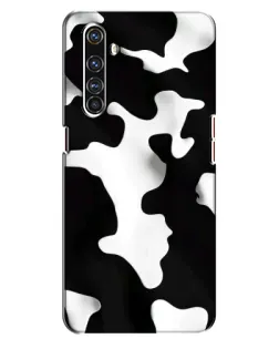 Чехол для Realme X50 Pro с картинкой «Черно-белое пятно»