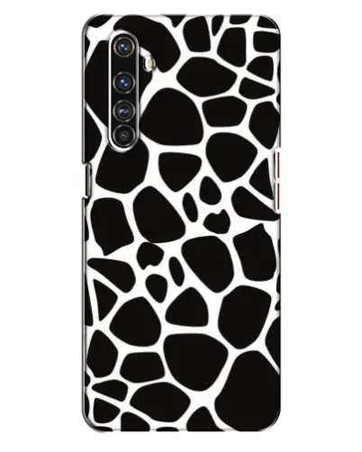 Чехол для Realme X50 Pro с картинкой «Черно-белый жираф»