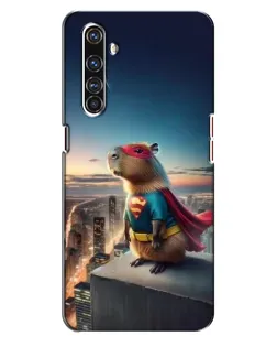 Чехол для Realme X50 Pro с картинкой «Капи-мен супергерой»