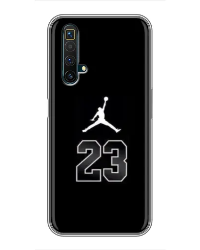 Чехол для Realme X50 с картинкой «Jordan Flight 23»