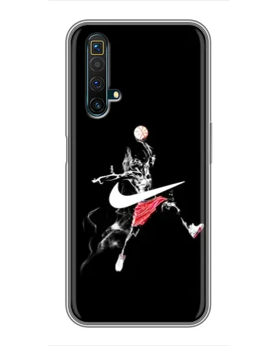 Чехол для Realme X50 с картинкой «Jordan Jumpman»