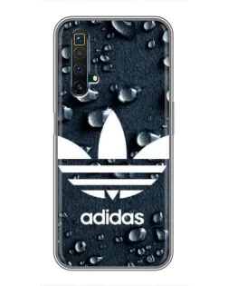 Чехол для Realme X50 с картинкой «Adidas Trefoil Blue» Чехол для Realme X50 с картинкой «Adidas Trefoil Blue»