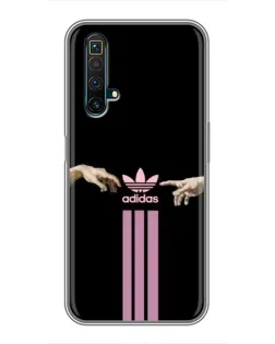 Чехол для Realme X50 с картинкой «Adidas Hands»