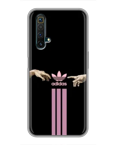 Чехол для Realme X50 с картинкой «Adidas Hands»