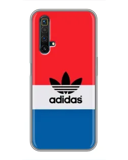 Чехол для Realme X50 с картинкой «Adidas Retro Block»