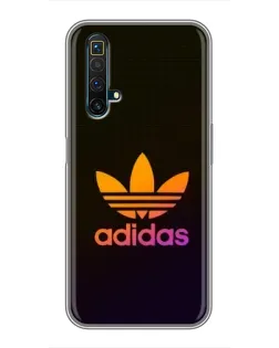 Чехол для Realme X50 с картинкой «Градиент Adidas»
