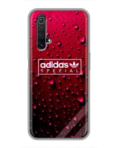Чехол для Realme X50 с картинкой «Adidas Gold Marble»