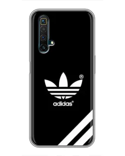 Чехол для Realme X50 с картинкой «Adidas с диагональными полосами»