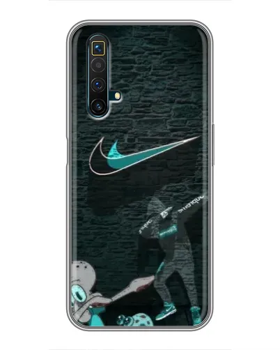 Чехол для Realme X50 с картинкой «Спортивный арт Nike» Чехол для Realme X50 с картинкой «Спортивный арт Nike»