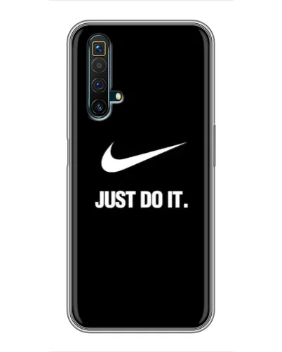 Чехол для Realme X50 с картинкой «Классический принт Nike» Чехол для Realme X50 с картинкой «Классический принт Nike»