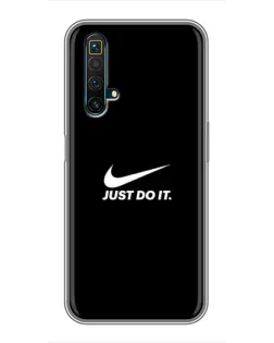 Чехол для Realme X50 с картинкой «Минимализм от Nike»