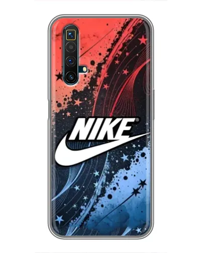 Чехол для Realme X50 с картинкой «Градиентный принт Найк» Чехол для Realme X50 с картинкой «Градиентный принт Найк»