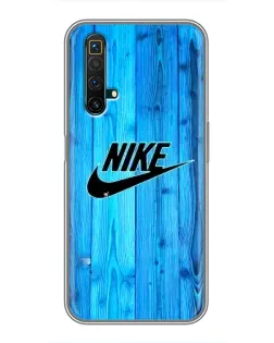 Чехол для Realme X50 с картинкой «Голубое дерево Nike»