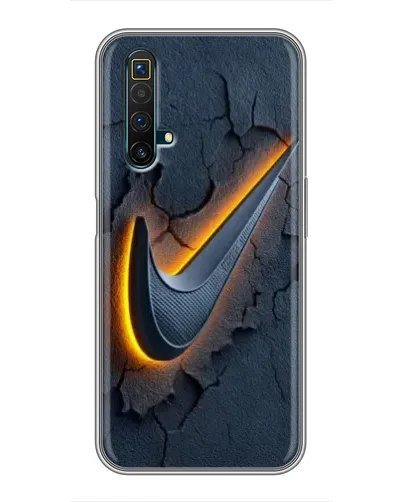 Чехол для Realme X50 с картинкой «Объемный логотип Найк» Чехол для Realme X50 с картинкой «Объемный логотип Найк»