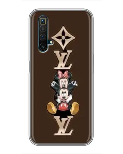 Чехол для Realme X50 с картинкой «LV и Микки Маус»