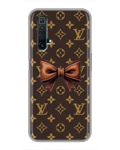 Чехол для Realme X50 с картинкой «LV с бантом»