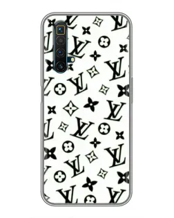 Чехол для Realme X50 с картинкой «Монохромный хаос LV»