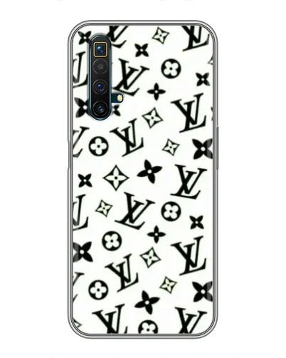 Чехол для Realme X50 с картинкой «Монохромный хаос LV»