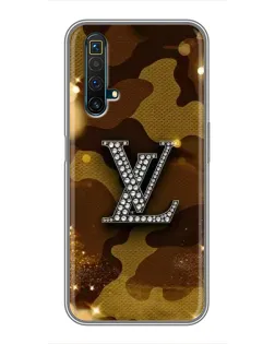 Чехол для Realme X50 с картинкой «Камуфляжный Louis Vuitton»
