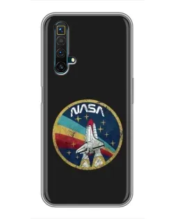 Чехол для Realme X50 с картинкой «NASA — эмблема миссии» Чехол для Realme X50 с картинкой «NASA — эмблема миссии»