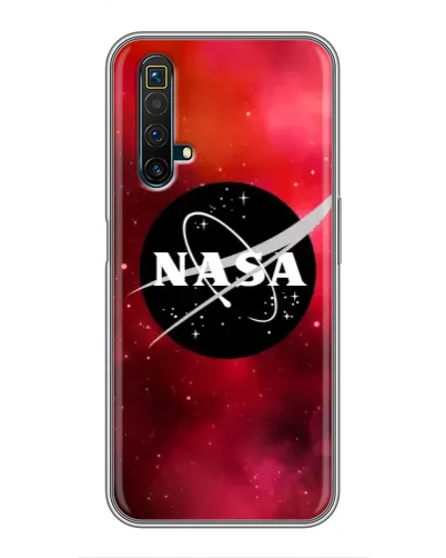 Чехол для Realme X50 с картинкой «NASA — красная туманность»