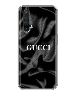 Чехол для Realme X50 с картинкой «Gucci — шелковые волны» Чехол для Realme X50 с картинкой «Gucci — шелковые волны»