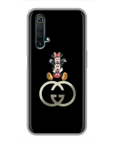 Чехол для Realme X50 с картинкой «Минни Маус на лого» Чехол для Realme X50 с картинкой «Минни Маус на лого»