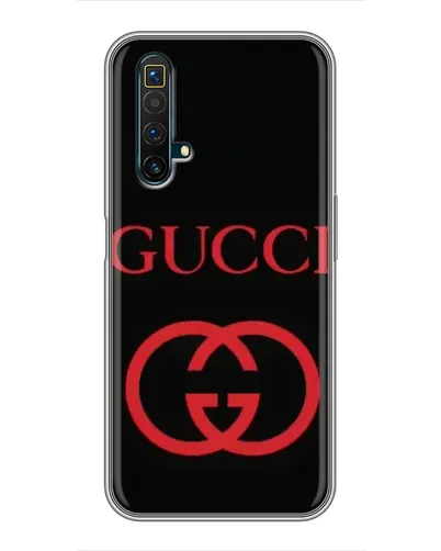 Чехол для Realme X50 с картинкой «Gucci — красный логотип» Чехол для Realme X50 с картинкой «Gucci — красный логотип»