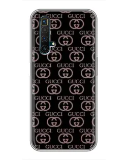 Чехол для Realme X50 с картинкой «Классическая монограмма Gucci»